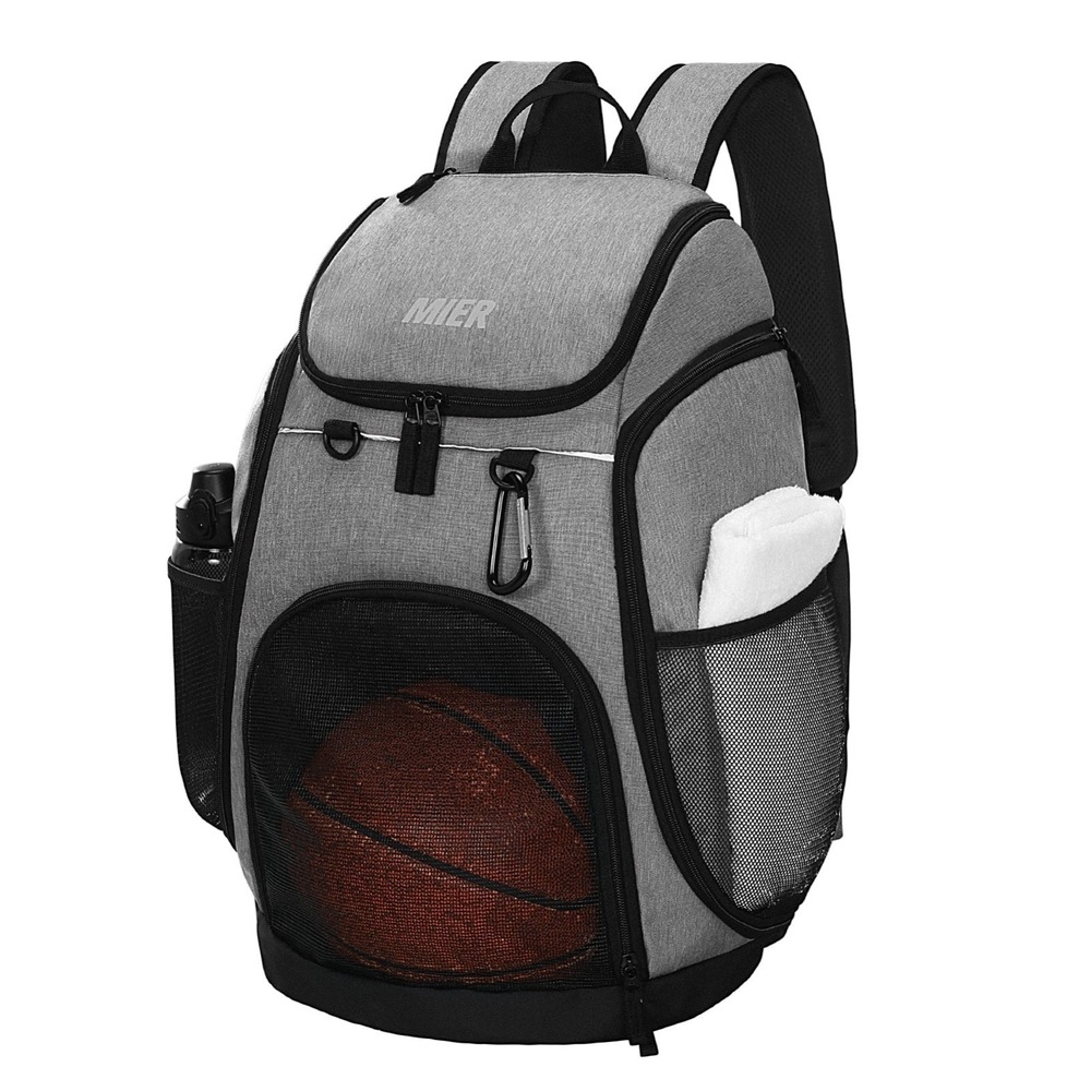 Mier Gym Backpack 40L Basketball Backpack with Ball Compartment Shoes Storage LG
